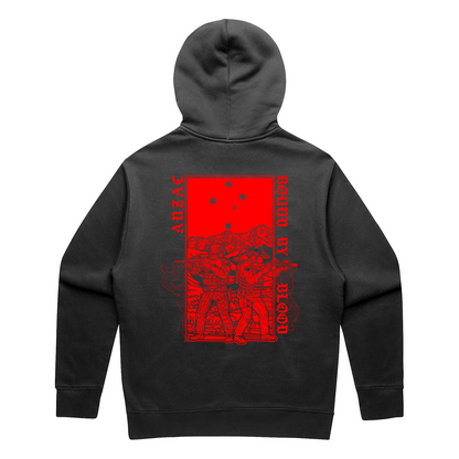 ANZAC - Bound By Blood | RELAX HOODIE | WAR PIG Productions