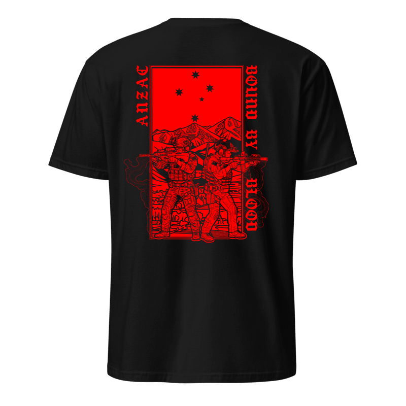 ANZAC - Bound By Blood | HEAVY TEE | WAR PIG Productions