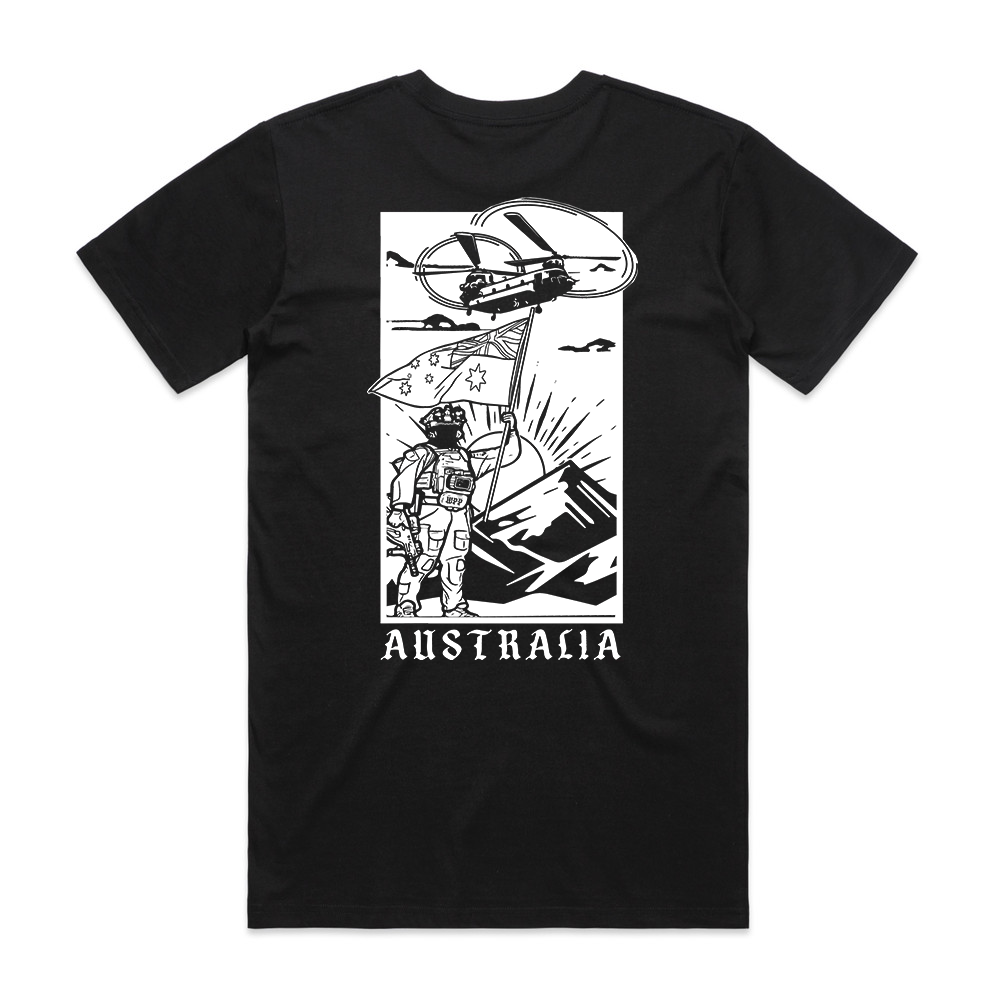 Australia - Standard T-Shirt | WAR PIG Productions