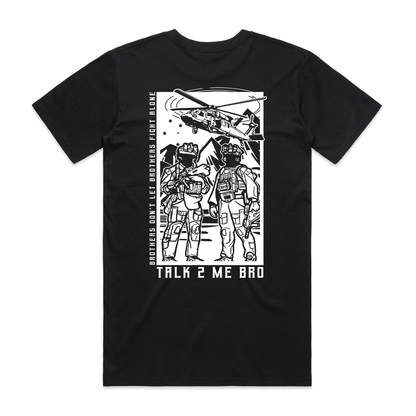 Talk 2 Me Bro - Standard T-Shirt | WAR PIG Productions