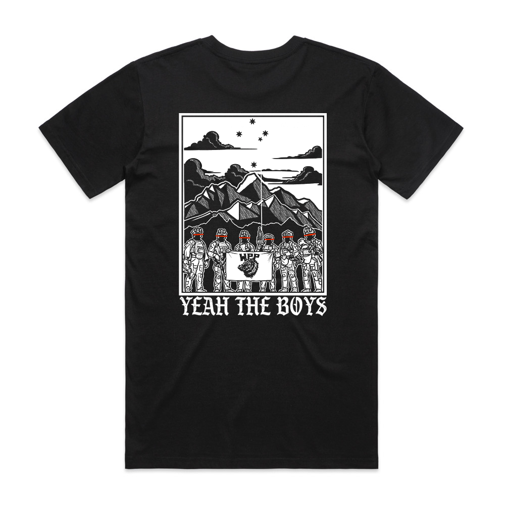Yeah The Boys - Standard T-Shirt | WAR PIG Productions