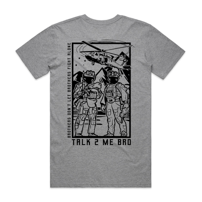 Talk 2 Me Bro - Standard T-Shirt | WAR PIG Productions
