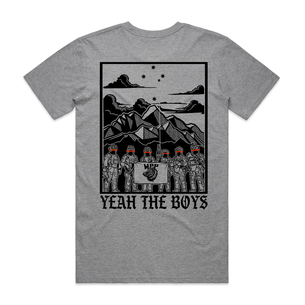 Yeah The Boys - Standard T-Shirt | WAR PIG Productions