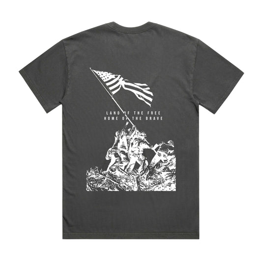 Home Of The Brave - Heavy Tee | WAR PIG Productions