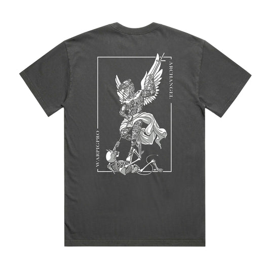 St. Michael Military Heavy Tee | WAR PIG Productions